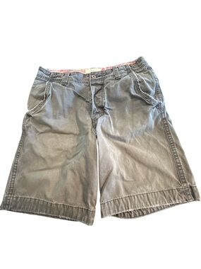 Hollister button fly relaxed chino shorts size 34